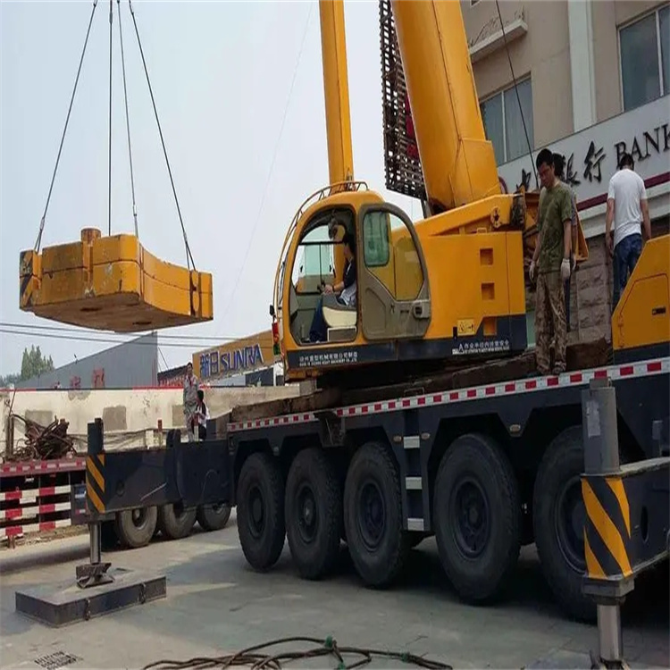 奉新县当地吊车出租|机器吊装|75吨|工厂搬迁服务